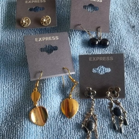 Express Jewelry - NWT Four Pairs of Earrings by Express